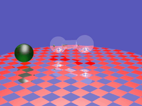 Animated gif made with povray